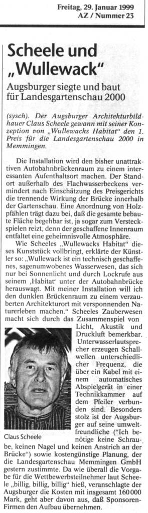 Augsburger Allgemeine Zeitung 29.01.1999